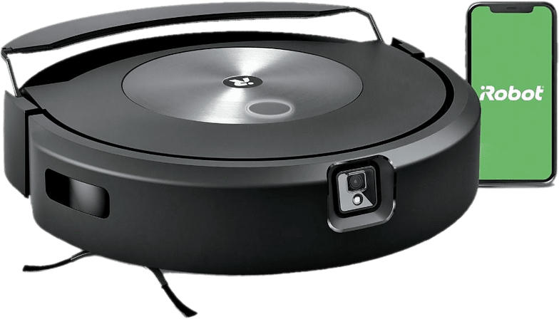 iRobot Roomba Combo j7 Saug- und Wischroboter, Silber/Schwarz