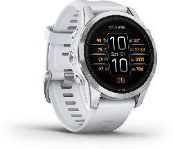 Garmin Smartwatch EPIX Pro Gen.2 42mm Steinweiß/Silber