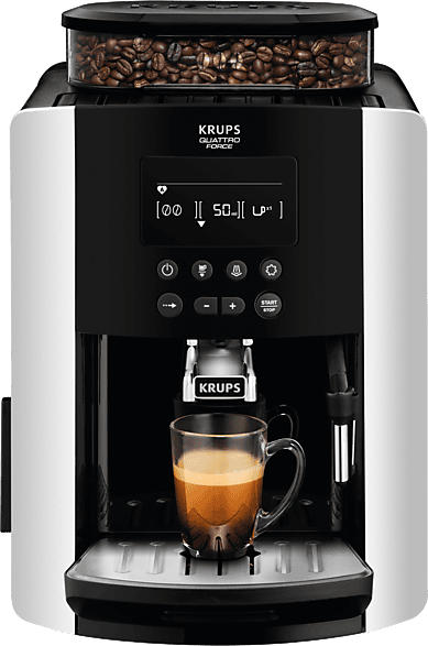 Krups EA 8178 Kaffeevollautomat (Silber, Ja)
