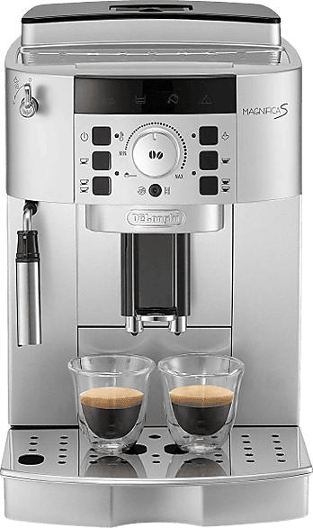 De'Longhi ECAM 22.110 SB Magnifica S Kaffeevollautomat (Silber, Kegelmahlwerk, 15 bar)