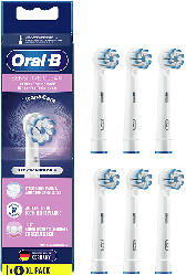 Oral-B Sensitive Clean 6er Weiß Aufsteckbürsten