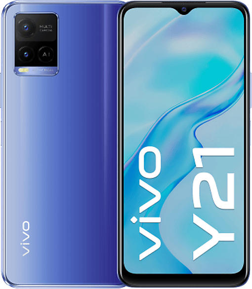 Vivo Y21 64GB, Metallic Blue; Smartphone