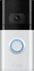 ring Video Doorbell 3 - Türklingel, FHD, 5GHz WLAN, Bewegungserkennung, Nachtsicht, Nickel matt