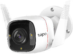 TP-Link Outdoor Security Wi-Fi Überwachungskamera, IP66, Bewegungsmelder, Weiß; Außen Kamera