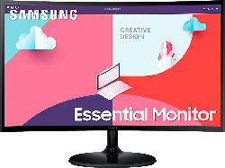 Samsung Essential Monitor LS27C360EAUXEN Curved, FHD, 27 Zoll, 75Hz, 4ms, 250cd, VA-Panel, Schwarz