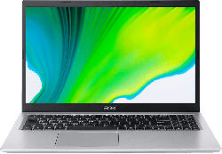 Acer Notebook Aspire 5 A515-56G-592U, i5-1135G7, 16GB RAM, 512GB SSD, GeForce MX450, 15.6 Zoll FHD, Win11, Silber