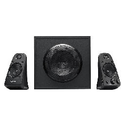 Logitech Speaker System Z623 mit Subwoofer, Satter Bass, 400 Watt Spitzenleistung, Schwarz; PC-Lautsprecher