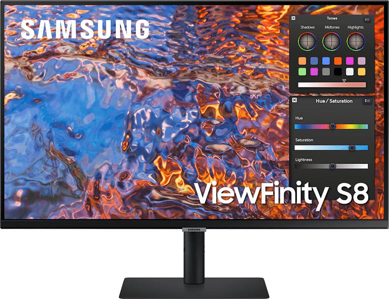 Samsung Gaming Monitor ViewFinity S8 S80PB, 32 Zoll, 60 Hz, 5ms, 350cd, Schwarz