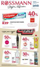Rossmann: Rossmann újság érvényessége 2023.07.21-ig - 2023.07.21 napig