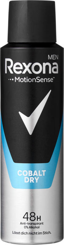 Déodorant Rexona, Cobalt, Aerosol, 150 ml