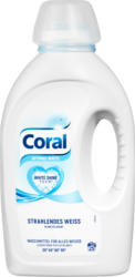 Coral Optimal White liquido 25 cicli di lavaggio 1.25, 1,25 litri