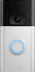 ring Video Doorbell Gen. 2 - Türklingel, FHD, WLAN, Bewegungserkennung, Nachtsicht, Nickel matt