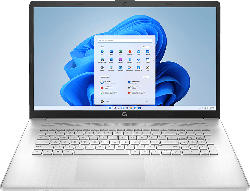 HP Notebook 17-cn2900ng, Intel i5-1235U, 8GB RAM, 512GB SSD, 17.3 Zoll Full-HD, Win11, Natursilber