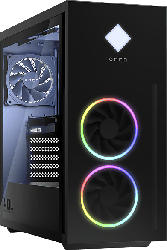 HP Gaming PC OMEN GT21-1004ng, i7-13700K, 32GB DDR5 RAM, 1TB SSD + HDD, RTX 4070Ti, Win11, Flüssigkeitskühlung für Prozessor, Schwarz