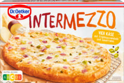 Dr. Oetker Intermezzo Pizza, Vier Käse mit Frühlingszwiebeln und Sauerrahm, 180 g