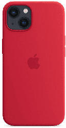 Apple Silikon Case mit MagSafe in (PRODUCT)RED für iPhone 13; Schutzhülle