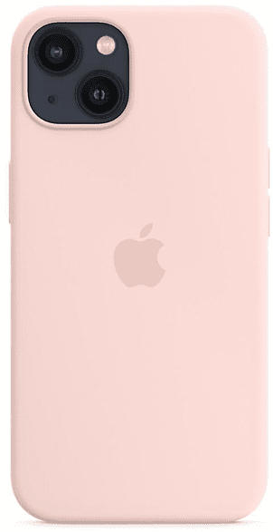 Apple Silikon Case mit MagSafe in Kalkrosa für iPhone 13; Schutzhülle