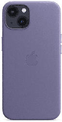 Apple Leder Case mit MagSafe in Wisteria für iPhone 13; Schutzhülle