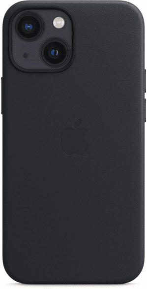 Apple Leder Case mit MagSafe in Mitternacht für iPhone 13 mini; Schutzhülle
