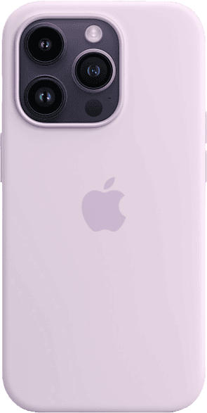 Apple Silikon Case mit MagSafe für iPhone 14 Pro, Flieder; Schutzhülle