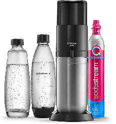 Sodastream E-Duo Wassersprudler mit 2 Flaschen, CO² Zylinder inklusive: Ja , Titan