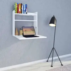 Schreibtisch 60/20/60 cm in Weiß
