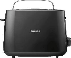 Philips HD2581/90 Daily Collection Toaster (Schwarz, 830 Watt)