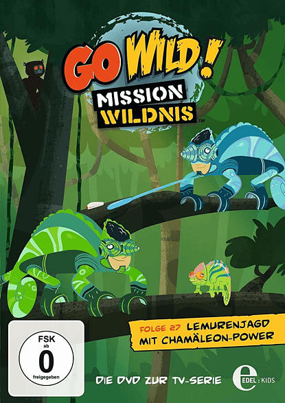 Go Wild! - Mission Wildnis Folge 27: Lemurenjagd mit Chamäleon-Power [DVD]