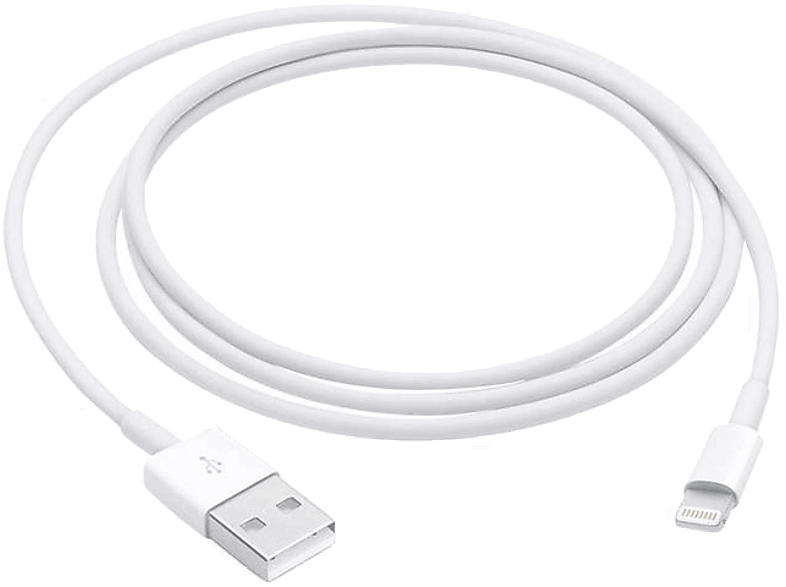 Apple Lightning auf USB, 1 Meter, weiß (MXLY2ZM/A); Lightning Kabel