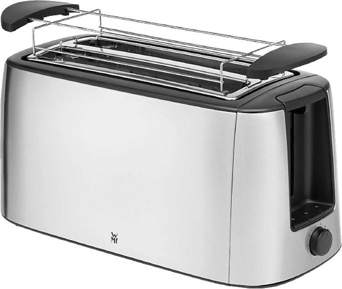 WMF 0414150011 Bueno Pro Toaster (Cromargan matt, 1500 Watt, Schlitze: 2)