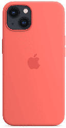 Apple Silikon Case mit MagSafe in Pink Pomelo für iPhone 13; Schutzhülle
