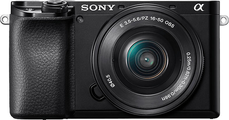 Sony Alpha 6100 Systemkamera schwarz mit Objektiv AF E 16-50mm 3.5-5.6 OSS PZ (ILCE-6100LB); Systemkamera Set