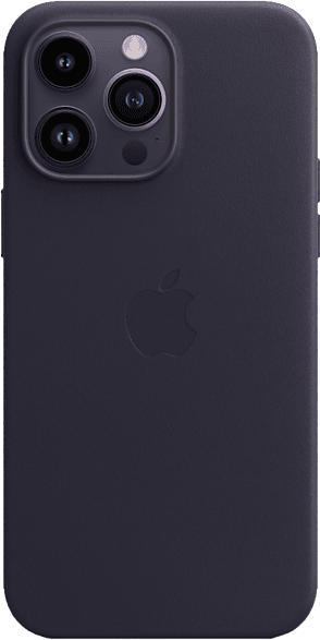 Apple Leder Case mit MagSafe für iPhone 14 Pro Max, Tinte; Schutzhülle