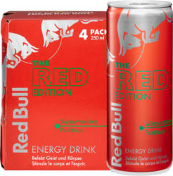 Red Bull Energy Drink The Red Edition, 4 x 25 cl