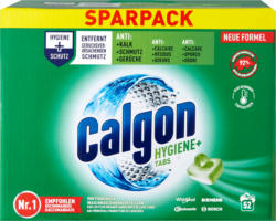 Tablettes anti-calcaire Hygiene+ Calgon, 52 Tabs