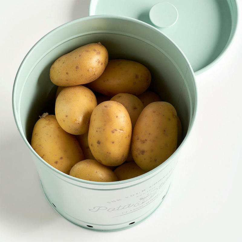 Zeller Vorratsdose Kartoffel mint B/H/L: ca. 19,5x21,5x16,5 cm
