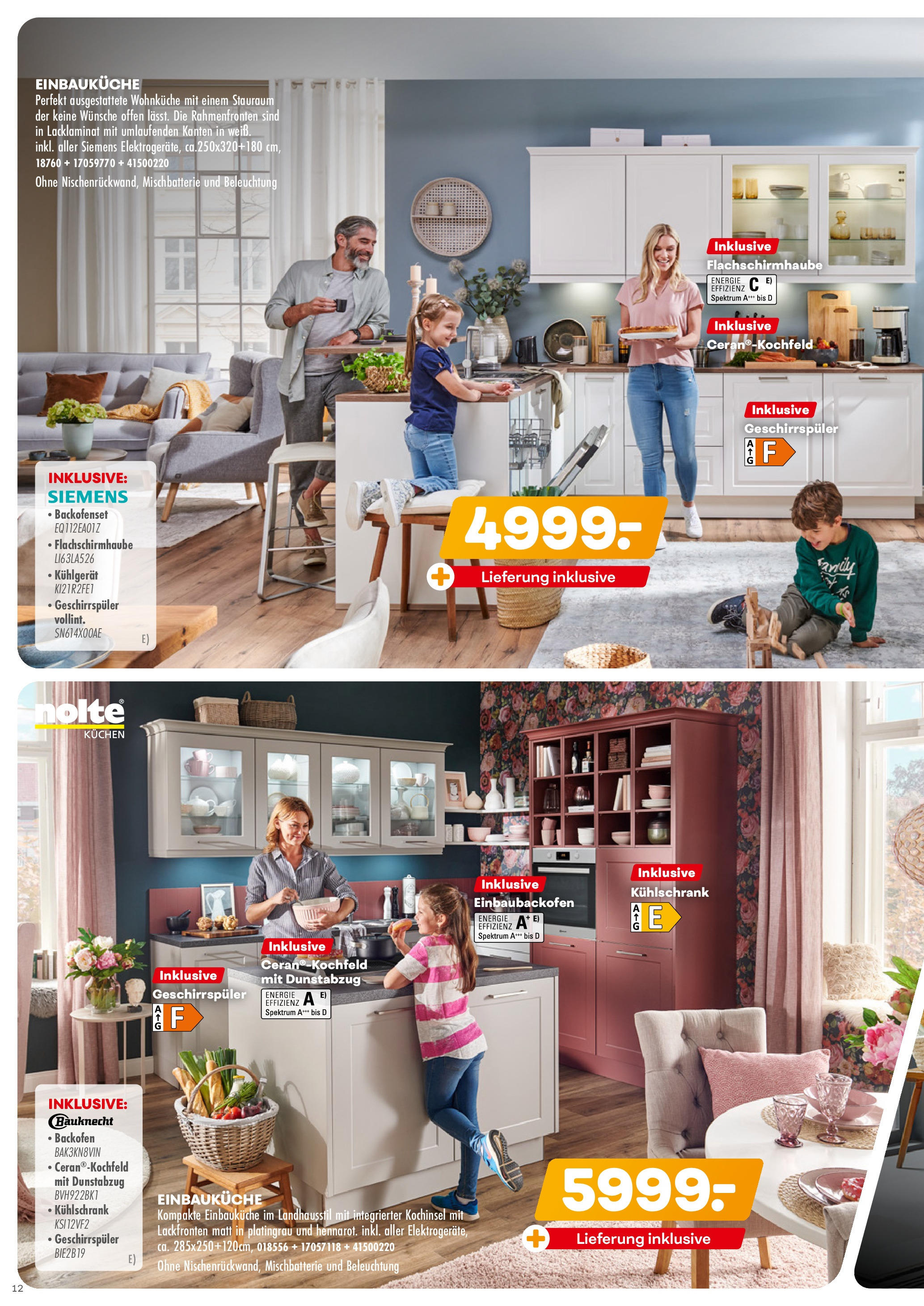 Möbel Kraft Prospekt (ab 08.08.2023) zum Blättern | Seite: 12 | Produkte: Geschirrspüler, Backofen, Dunstabzug, Einbauküche Möbel Kraft Prospekt (ab 08.08.2023) zum Blättern | Seite: 12 | Produkte: Geschirrspüler, Backofen, Dunstabzug, Einbauküche