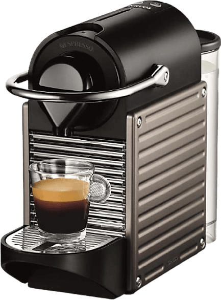 Krups XN 304T Pixie Electric Nespresso-Maschine Titan