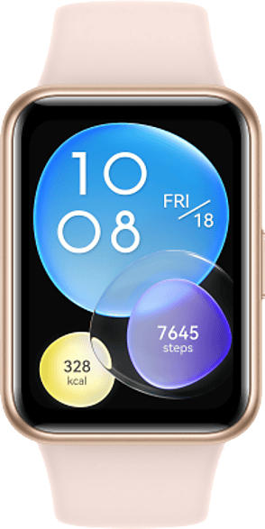 Huawei Watch Fit 2 Silikonarmband Sakura Pink; Smartwatch