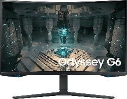 Samsung Gaming Monitor Odyssey G6 Curved, 32 Zoll, WQHD, 240Hz, 1ms, 350cd, FreeSync Premium Pro, Schwarz