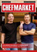 Chef Market: Chef Market újság érvényessége 2023.08.31-ig - 2023.08.31 napig