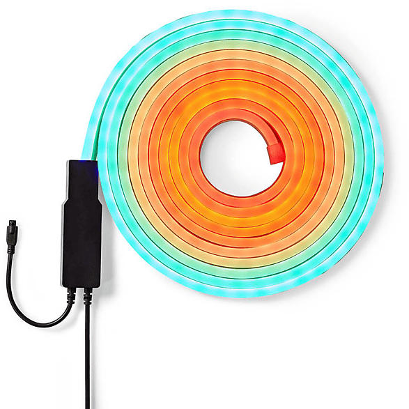 Nedis SmartLife LED-Streifen (Mehrfarbig, Wi-Fi, 60 LEDs/Meter, Schneidbar)
