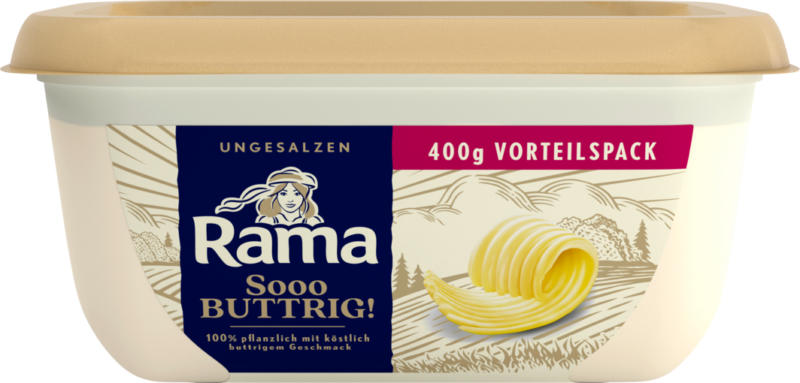 Margarine demi-grasse Sooo BUTTRIG! Rama , 400 g