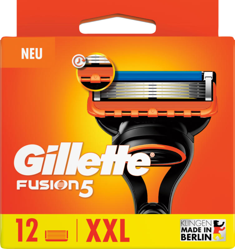 Gillette Systemklingen Fusion5, 12 Stück