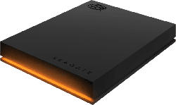 Seagate 1TB Gaming Festplatte FireCuda, HDD, Extern, USB 3.2 Gen 1, RGB-LED, Schwarz