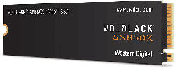 Western Digital 1TB SSD Festplatte WD_Black SN850X NVMe, Intern, R7300/W6300, PCIe 4.0 Schwarz