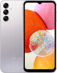 Samsung Galaxy A14 4G 64GB, Silber; Smartphone