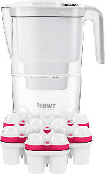 BWT 815541 Vida, Tischwasserfilter, 2.6 l (gefiltertes Wasser: 1.4 l), Weiß