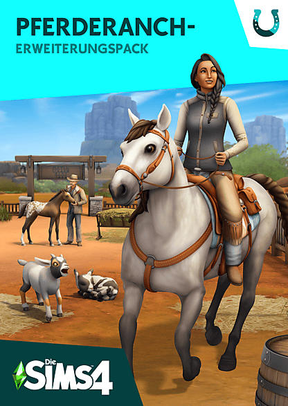 Die Sims™ 4: Pferderanch - Erweiterungspack (Code in a Box) [PC]