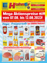 Hahners Verbauchermarkt Edeka Hahner: Wochenangebote - bis 12.08.2023